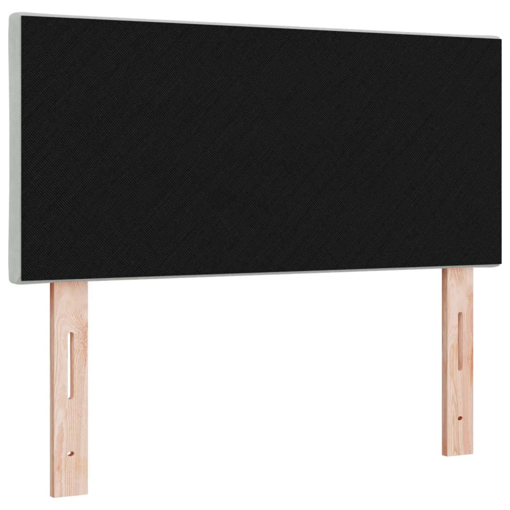 Testiera | Testata LED Grigio chiaro 90 cm Velluto