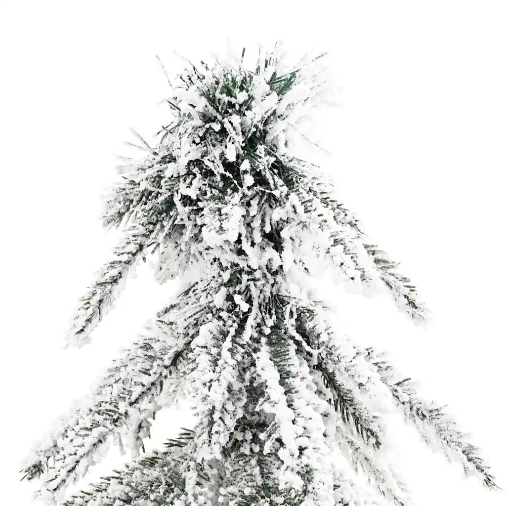Albero di Natale con 300 LED Bianco 210 cm PE e Acciaio 3396238