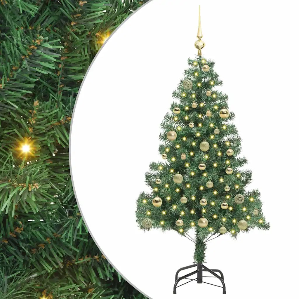 Albero di Natale Verde 150 cm PVC 3396371