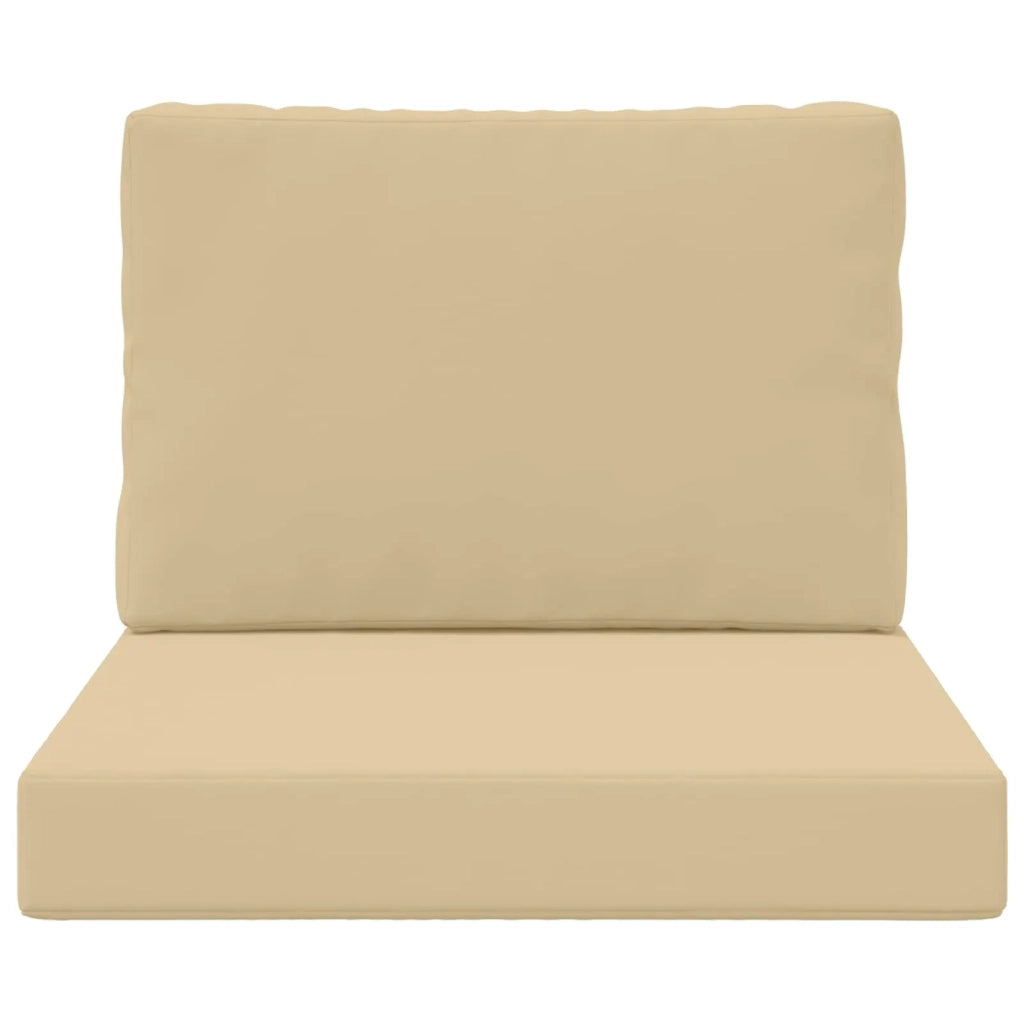 Cuscino per divano da esterno Poliestere Beige 60 x 60 cm 900713