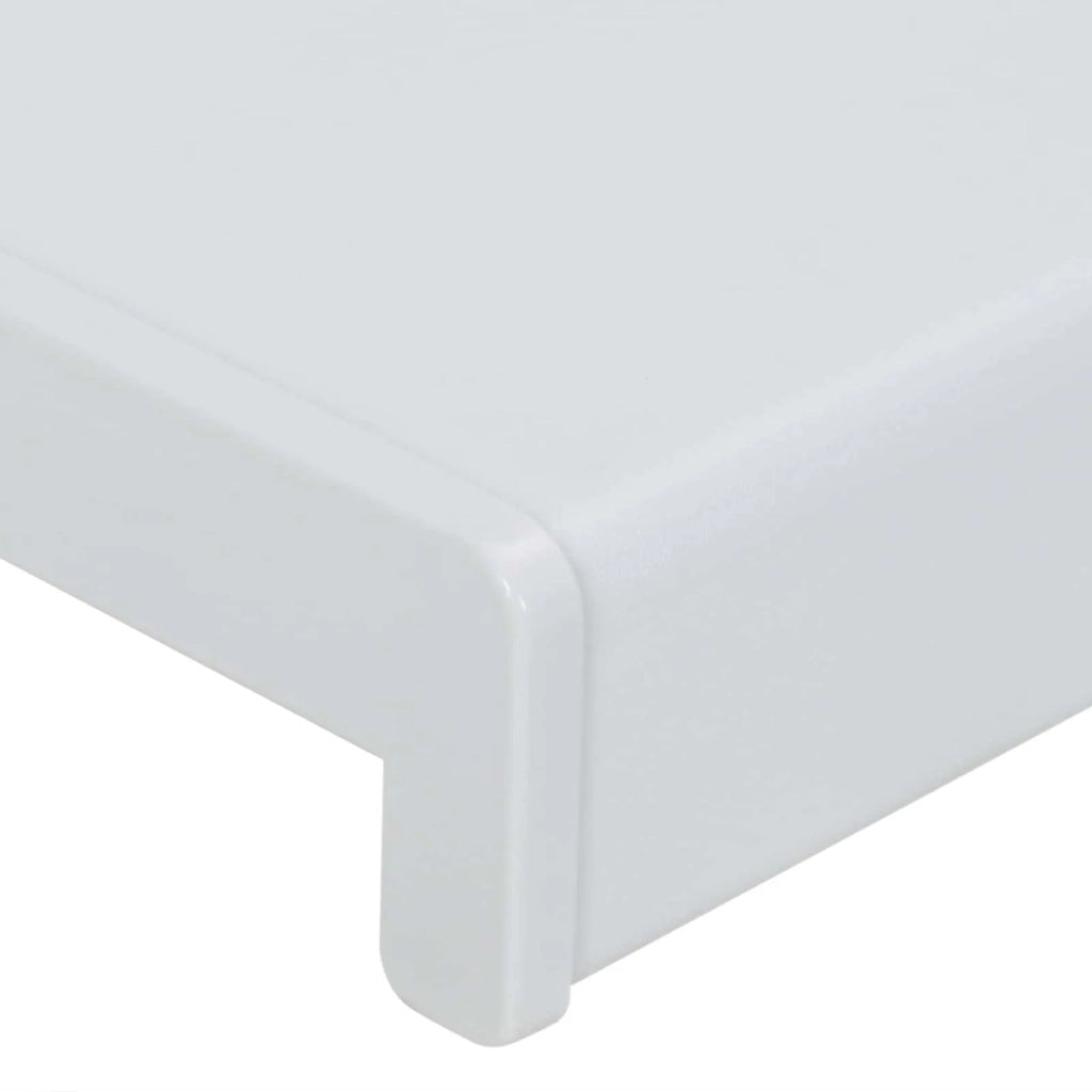Soglia della Finestra Bianco 80 x 35 x 4,5 cm PVC 42046811