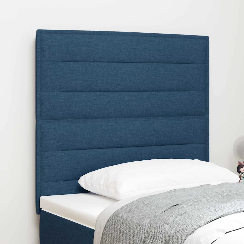 Testiera Blu 100 cm Tessuto 3337683