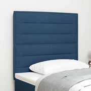 Testiera Blu 100 cm Tessuto 3337683