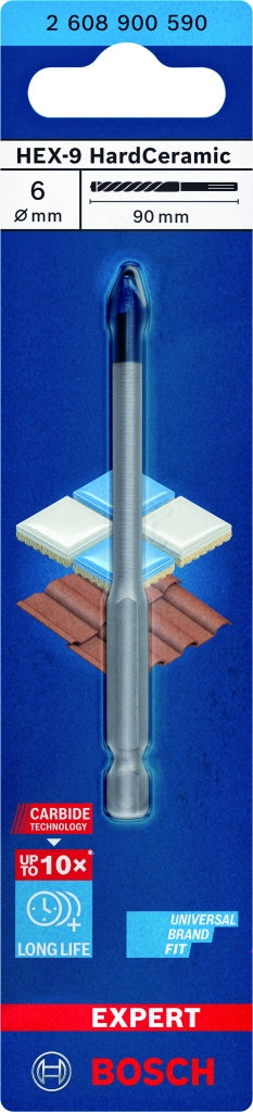 Bosch PUNTA Expert HEX-9 HardCeramic Ø mm. 4x90