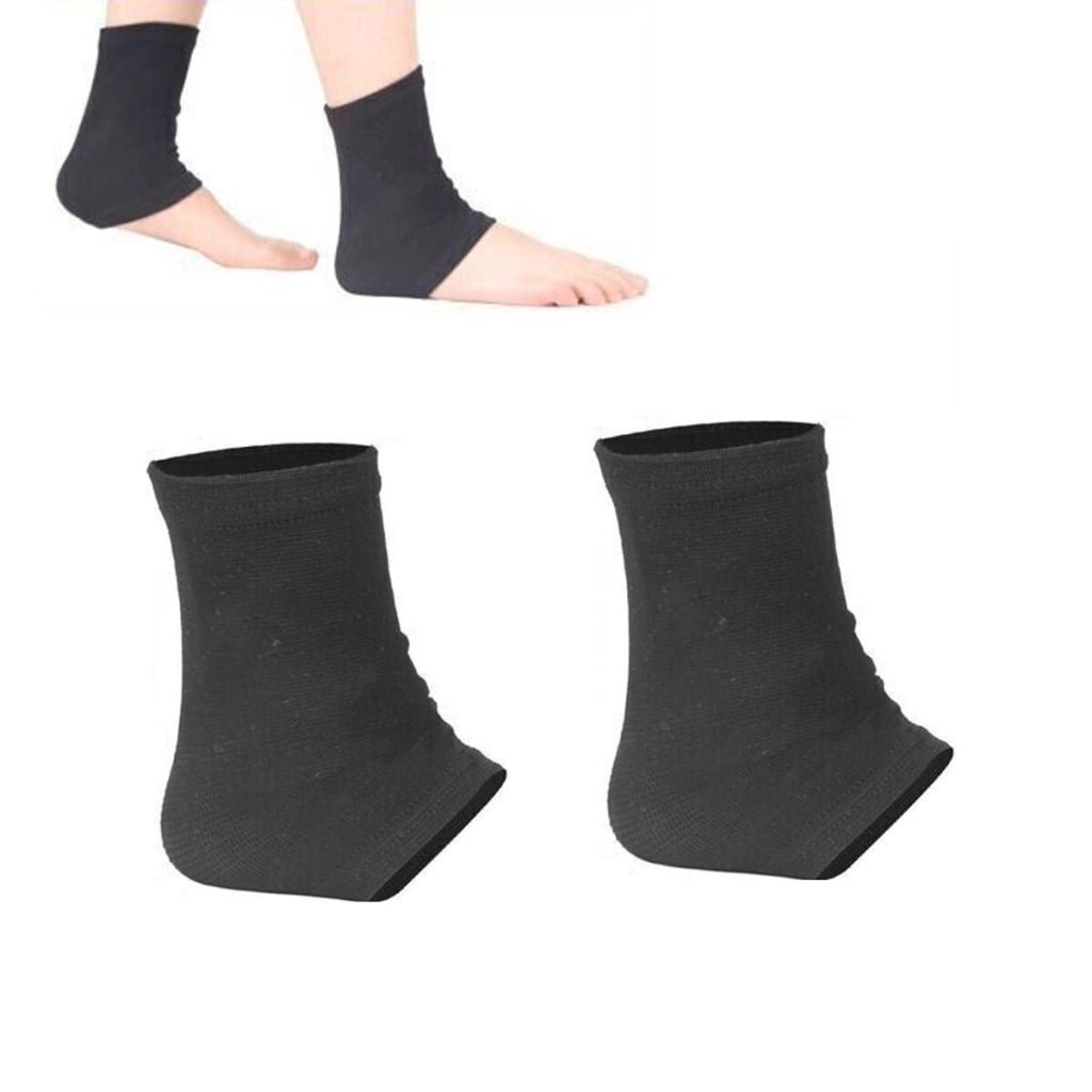 SET 2 SUPPORTI PER PROTEZIONE CAVIGLIA ELASTICA CAVIGLIERA TUTORE SPORT 06847