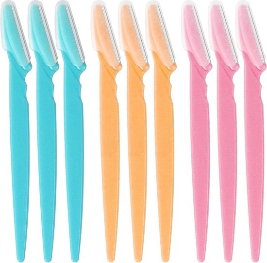 Dermaplaning per il viso - Strumenti per la depilazione del viso femminile - Depilazione del viso per donne - Rasatura delle sopracciglia per donne - Rasatrici per il viso - Rasatrici per il viso femminile