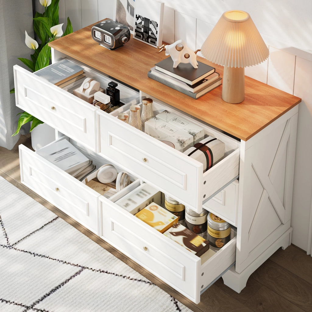 Sideboard con Cassetti ¨C Xylo ¨C Soggiorno Corridoio 120x40x76 cm