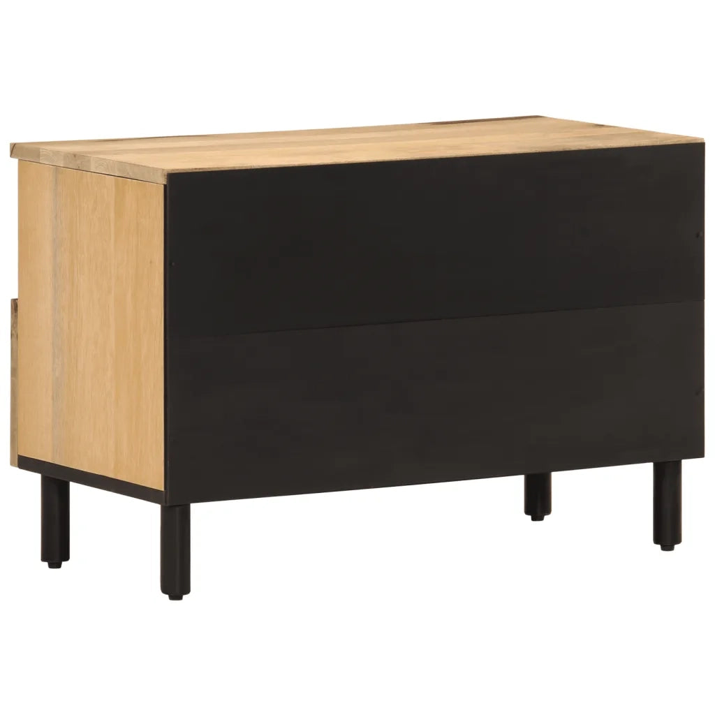 Mobile TV | Armadietto TV | Mobile Porta TV 70x33x46 cm in Legno Massello di Mango
