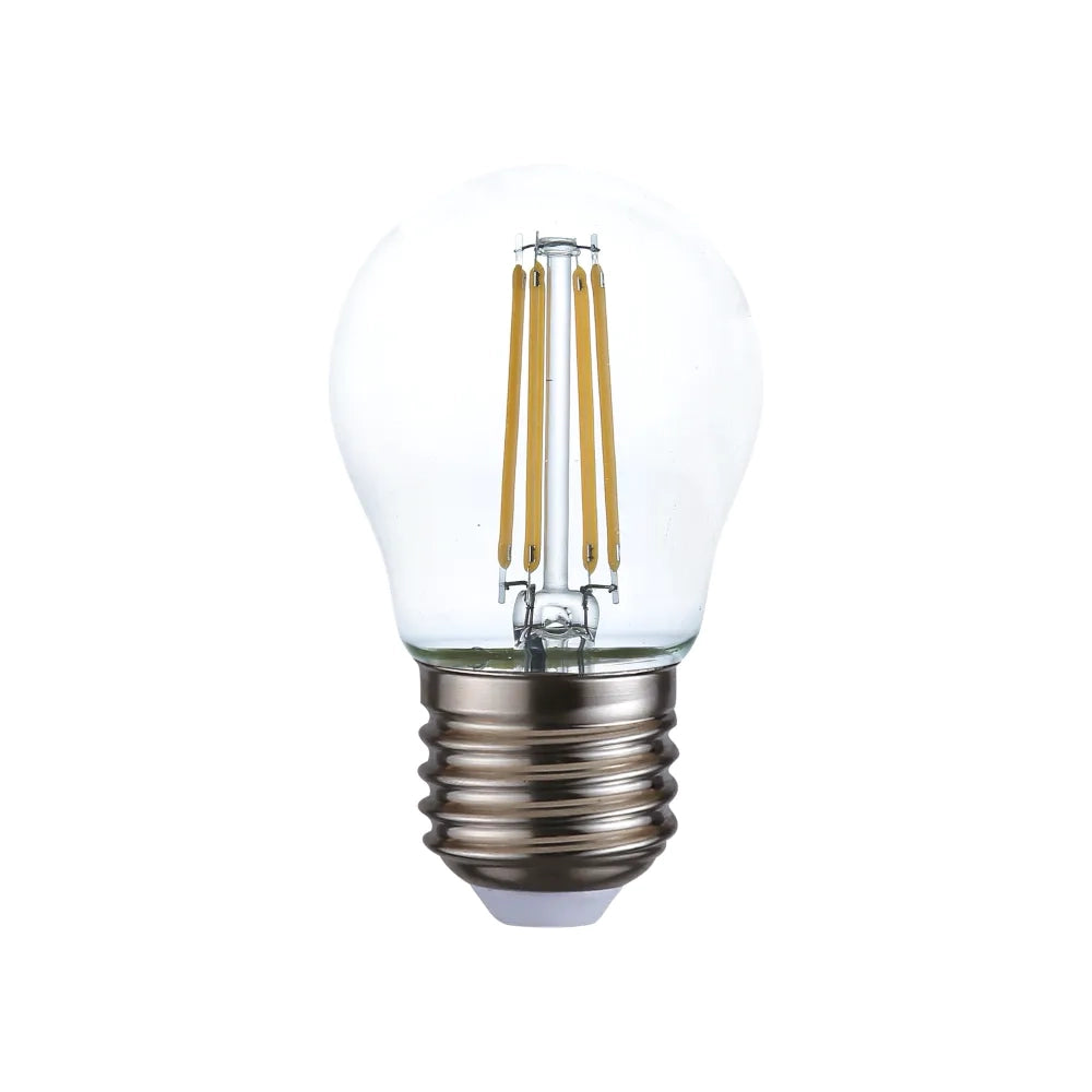 Lampadina LED E27 4W COG G45 600LM bianco caldo 2700K