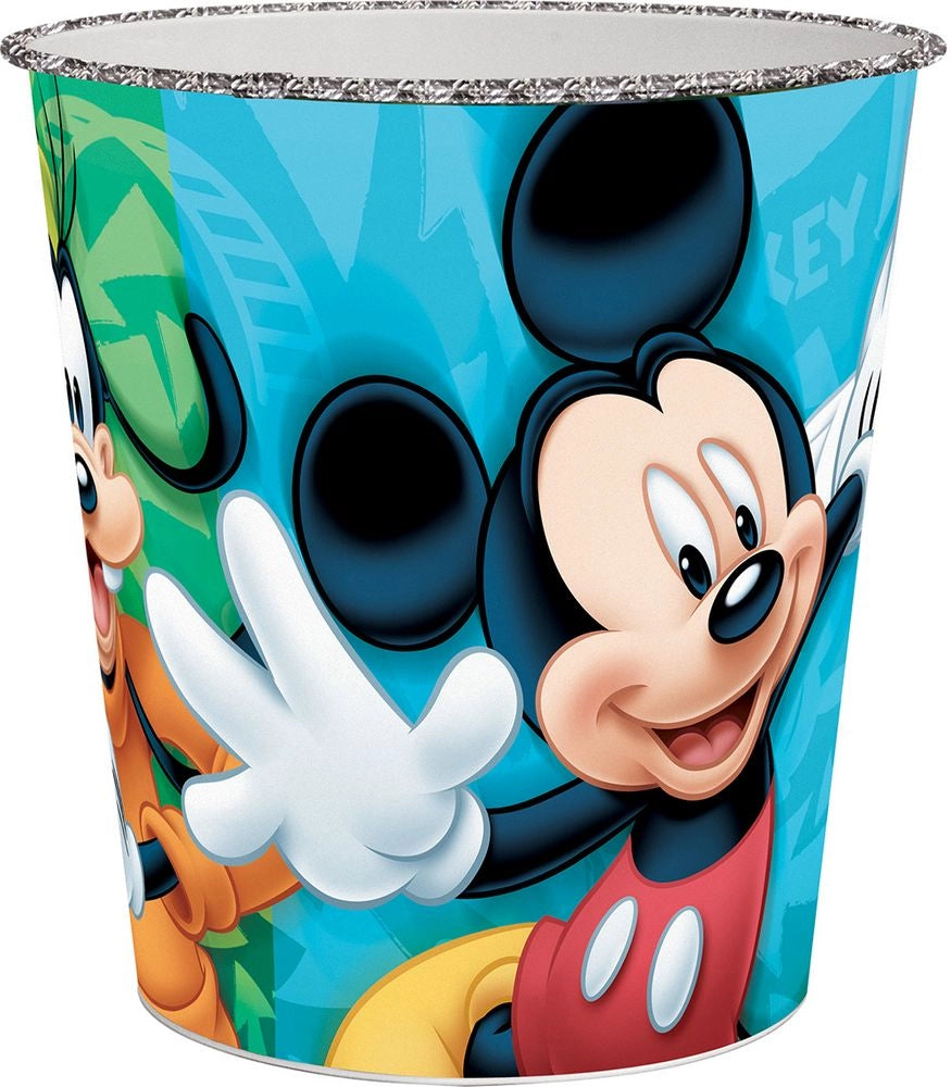 Disney cestino getta carte multicolore per bambini con Mickey and  friends in plastica