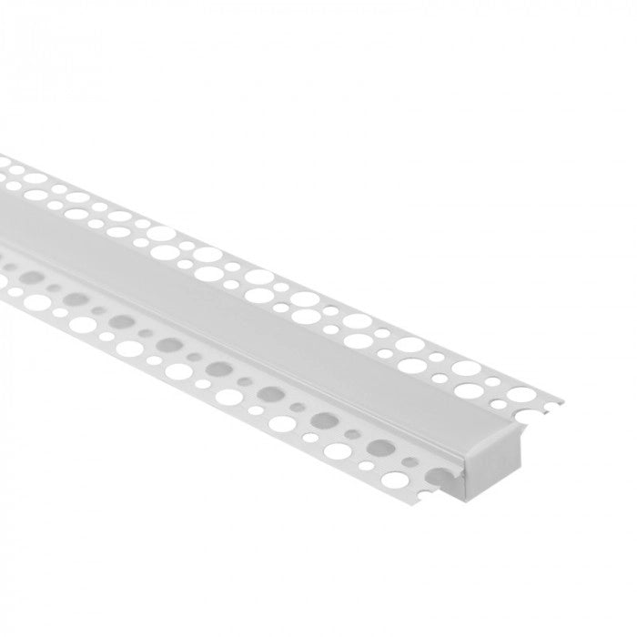 Profilo LED GPS02 incasso bianco diffusore opale 2m