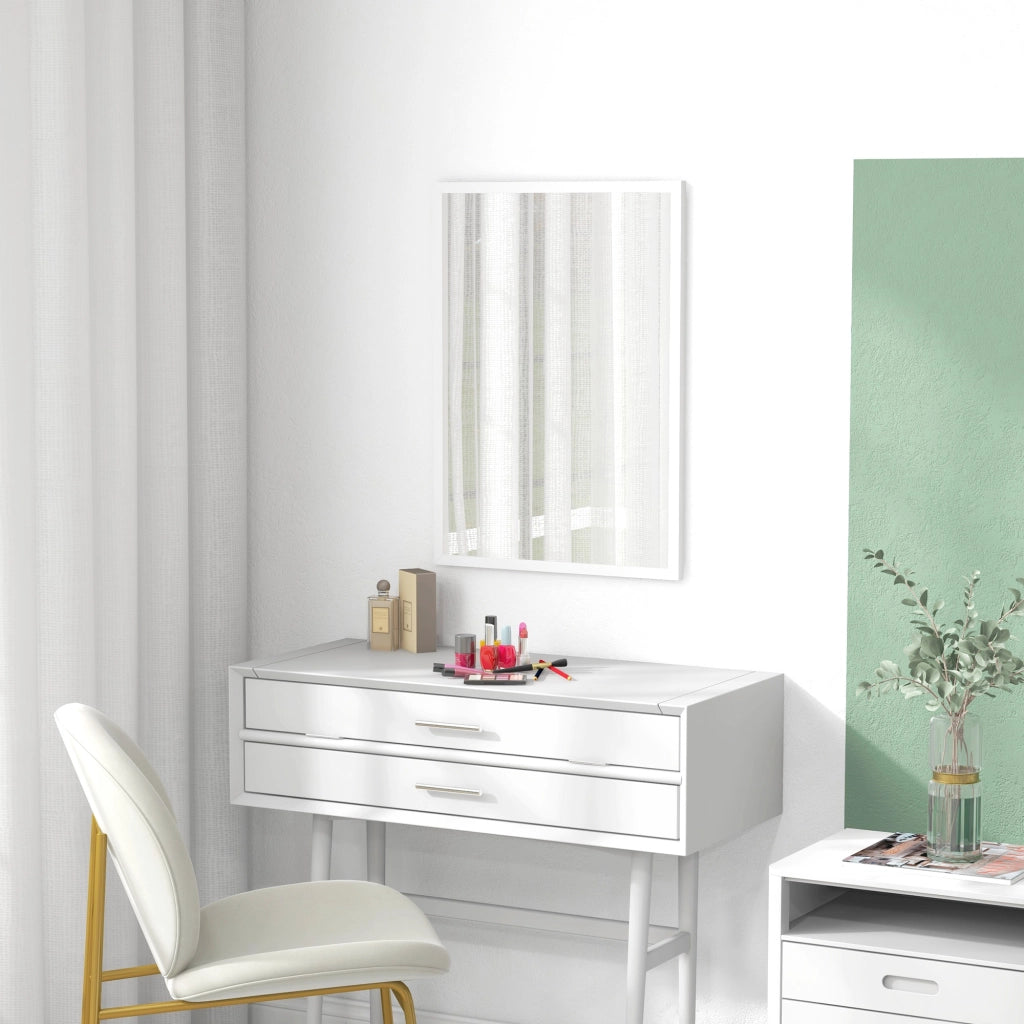 Specchio da Bagno Rettangolare 50x70 cm ¨C Minimal ¨C Bianco