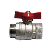 VALVOLA A SFERA MF CON FARFALLA LEVA ROSSA- 3/4 (DN 20)  30 bar / 435 psi- ITAP- pezzi 1