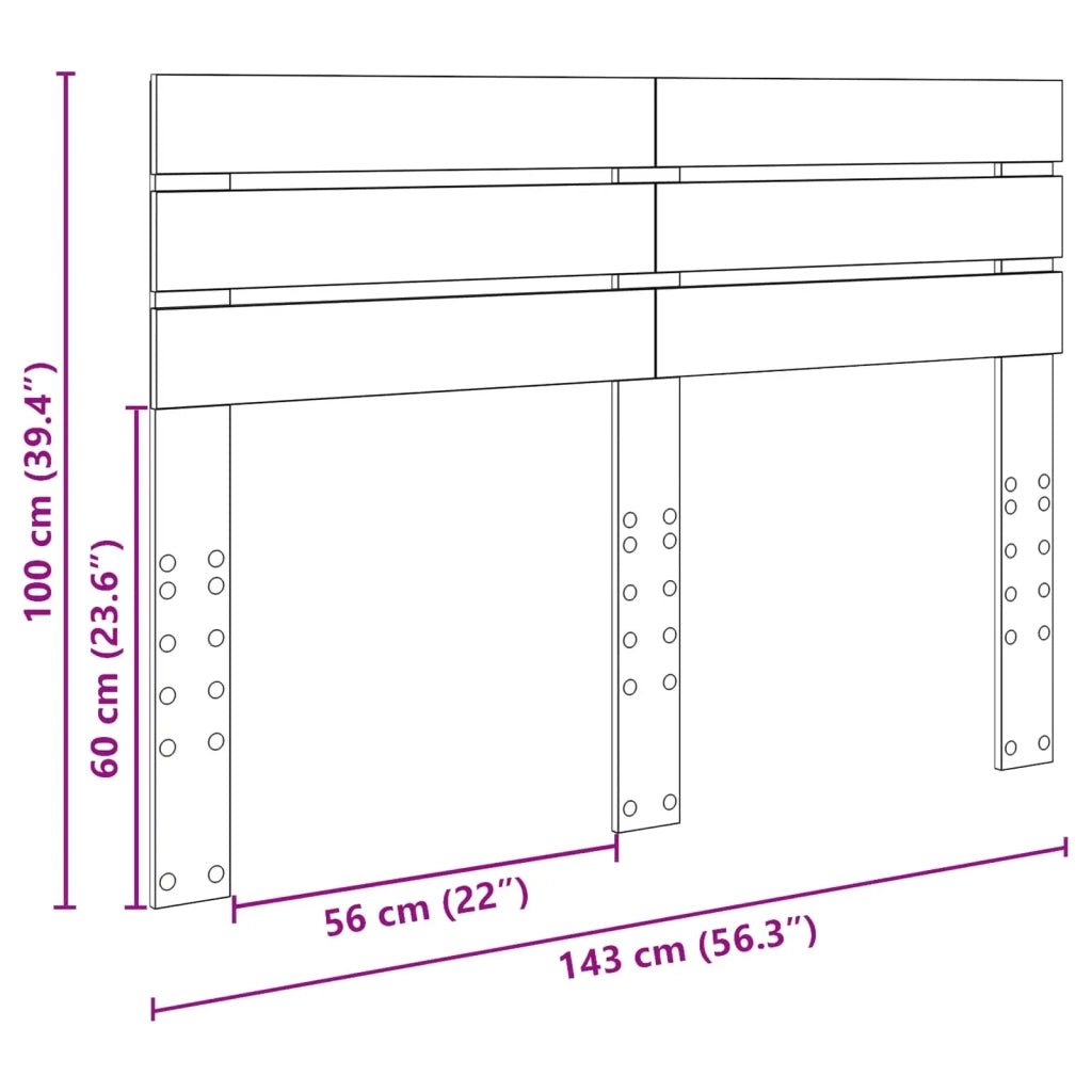 Testiera | Testata Legno vecchio Legno multistrato