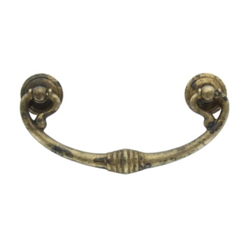 BL MANIGLIA 03027 121X58 MM OTTONE ANTICATO