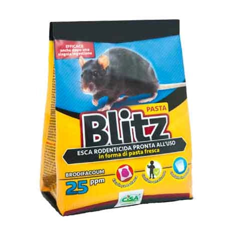 ESCA TOPICIDA IN PASTA ROSSA 'BLITZ' 150 gr - CISA ADRIATICA