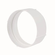 Giunto circolare 100mm bianco per cappe