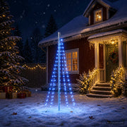 Luci per albero di Natale con picchetti e asta per bandiera 3468881