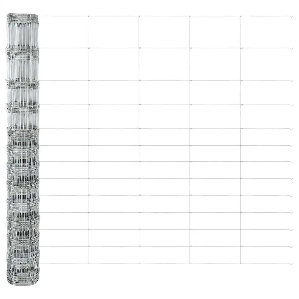 Palo della recinzione Zincato 50 x 1,5 m Acciaio 3351381