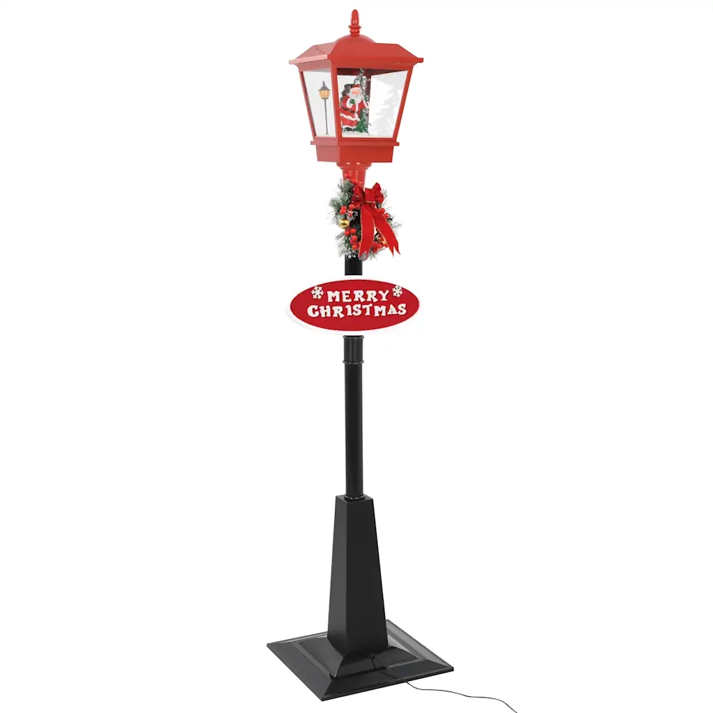 Lampione di Natale con Babbo Natale 180 cm LED 284339