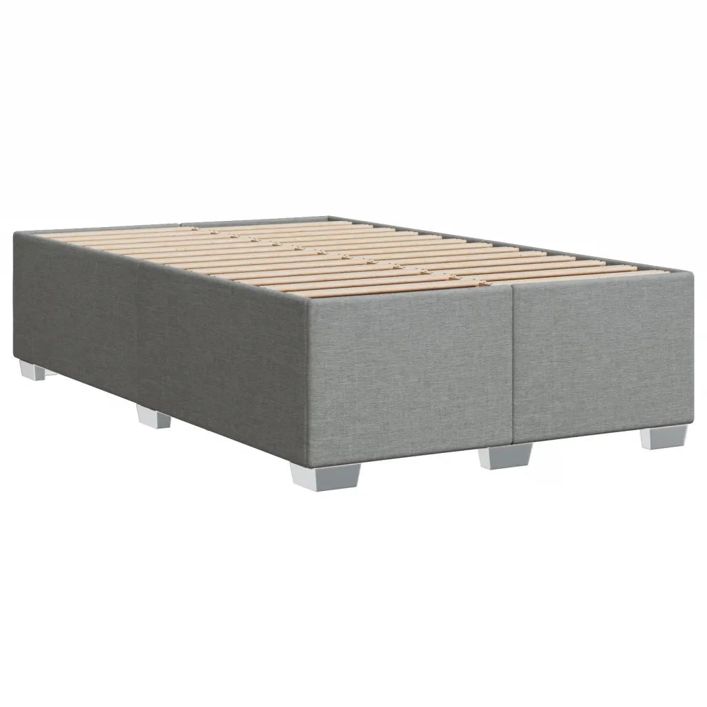 Giroletto senza Materasso Grigio Chiaro 120x200 cm Tessuto