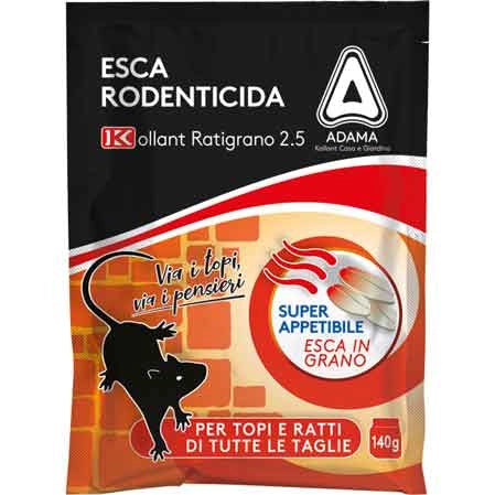 ESCA TOPICIDA 'RATIGRANO 2,5' 140 gr - KOLLANT