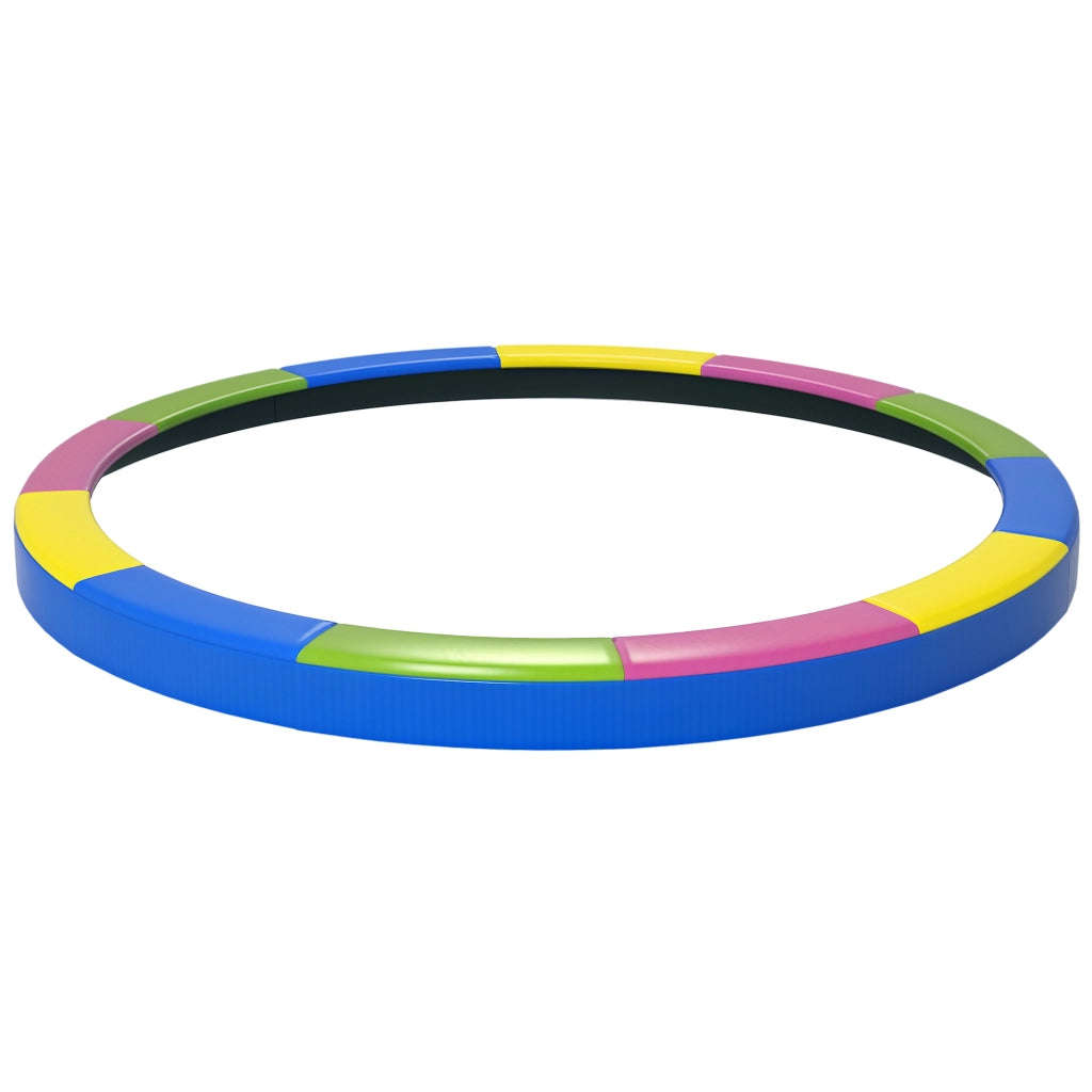 Copertura Tappeto Elastico ?366x30 cm Pieghevole e Portatile, in Plastica, PE e Schiuma, Multicolore