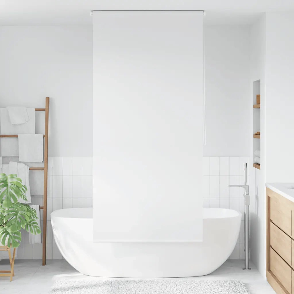 Tenda a rullo | Tenda avvolgibile per Doccia 120x240 cm Bianco
