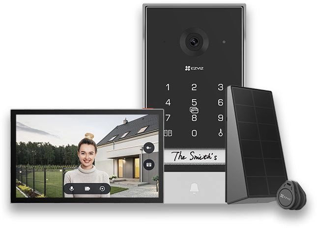 Kit Videocitofono Smart Ezviz Senza Fili Batteria
