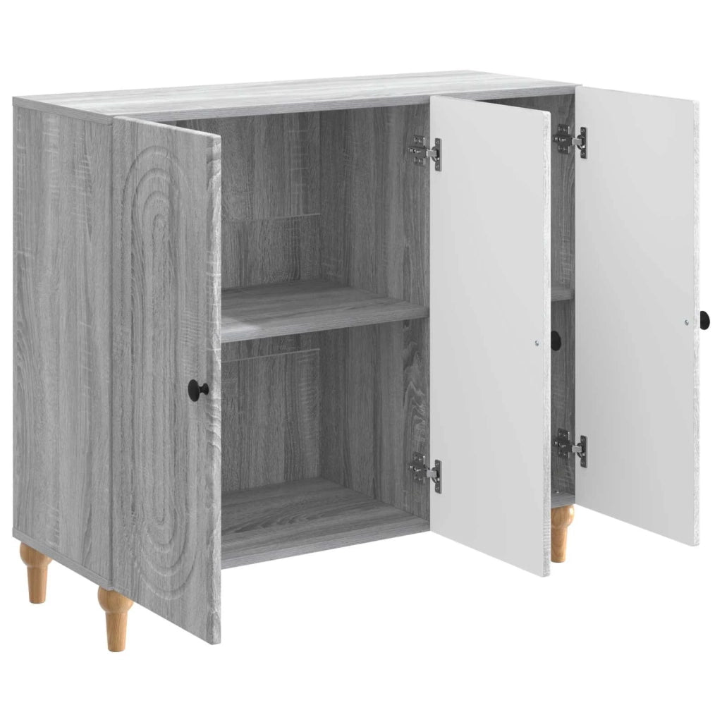 Credenza Grigio Sonoma 89 x 34,5 x 80 cm Legno ingegnerizzato 894191