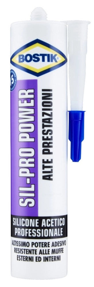 12pz bostik cartuccia sil. propower avorio ml.300 cod:ferx.93307