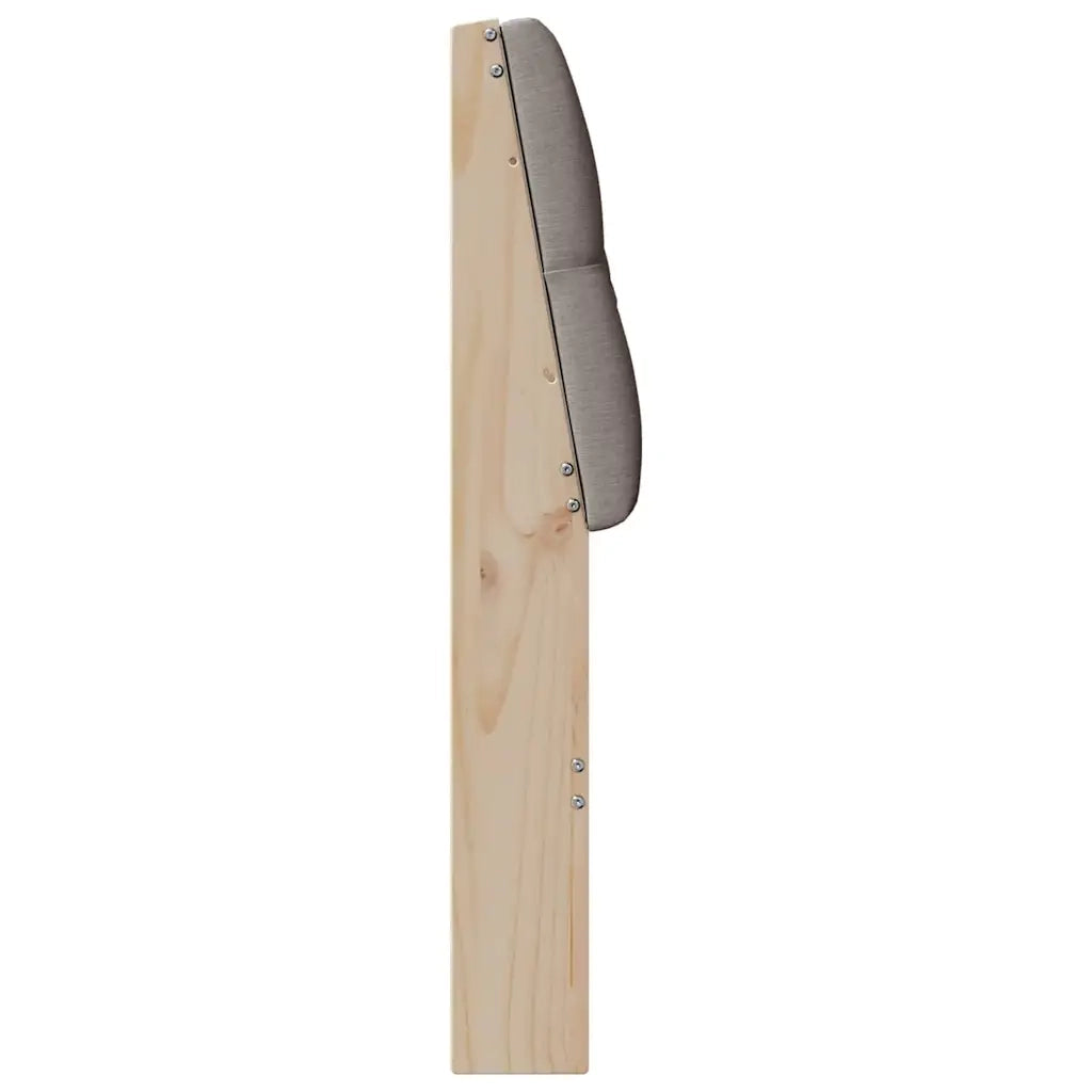 Testiera | Testata imbottita Talpa 140 cm Pino massello