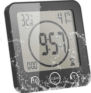 Timer per doccia - Alarme per doccia - Risparmio d'acqua - Multifunzionale - Digitale