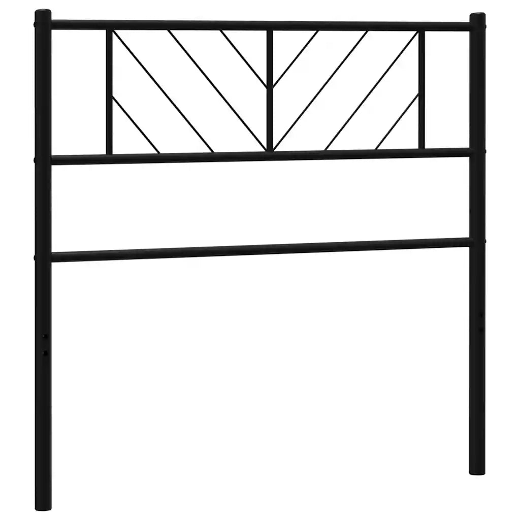 Testiera di Ricambio in Metallo Nero 100 cm 372208