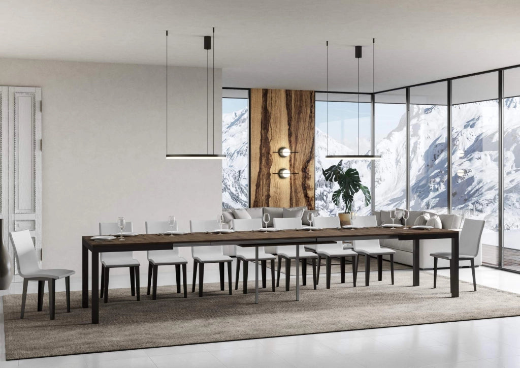 Tavolo Allungabile 180-440x90x77 cm Everyday Evolution Noce