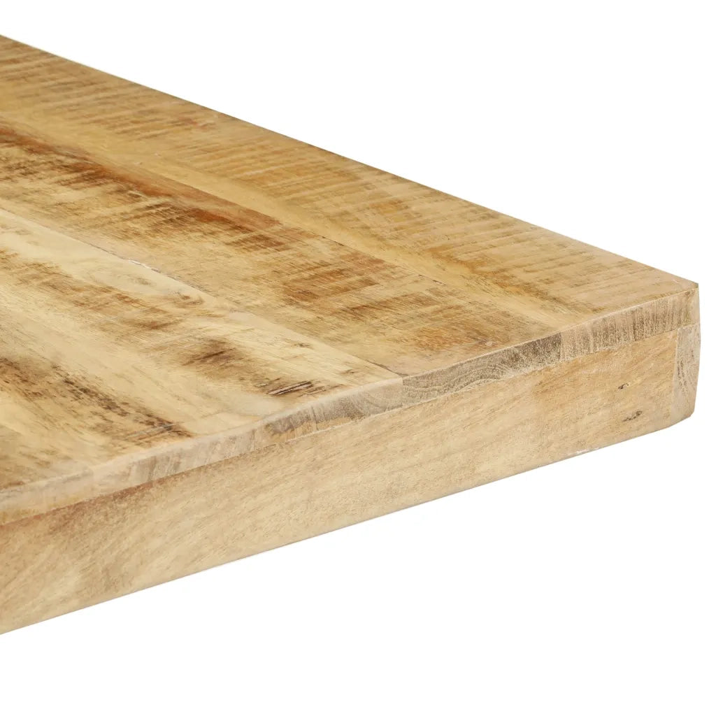 Tavolo da Pranzo 160x80x76 cm in Legno Massello di Mango Grezzo 323566