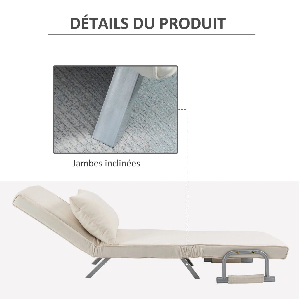 Poltrona letto 1 posto ¨C Minimal ¨C Grigio