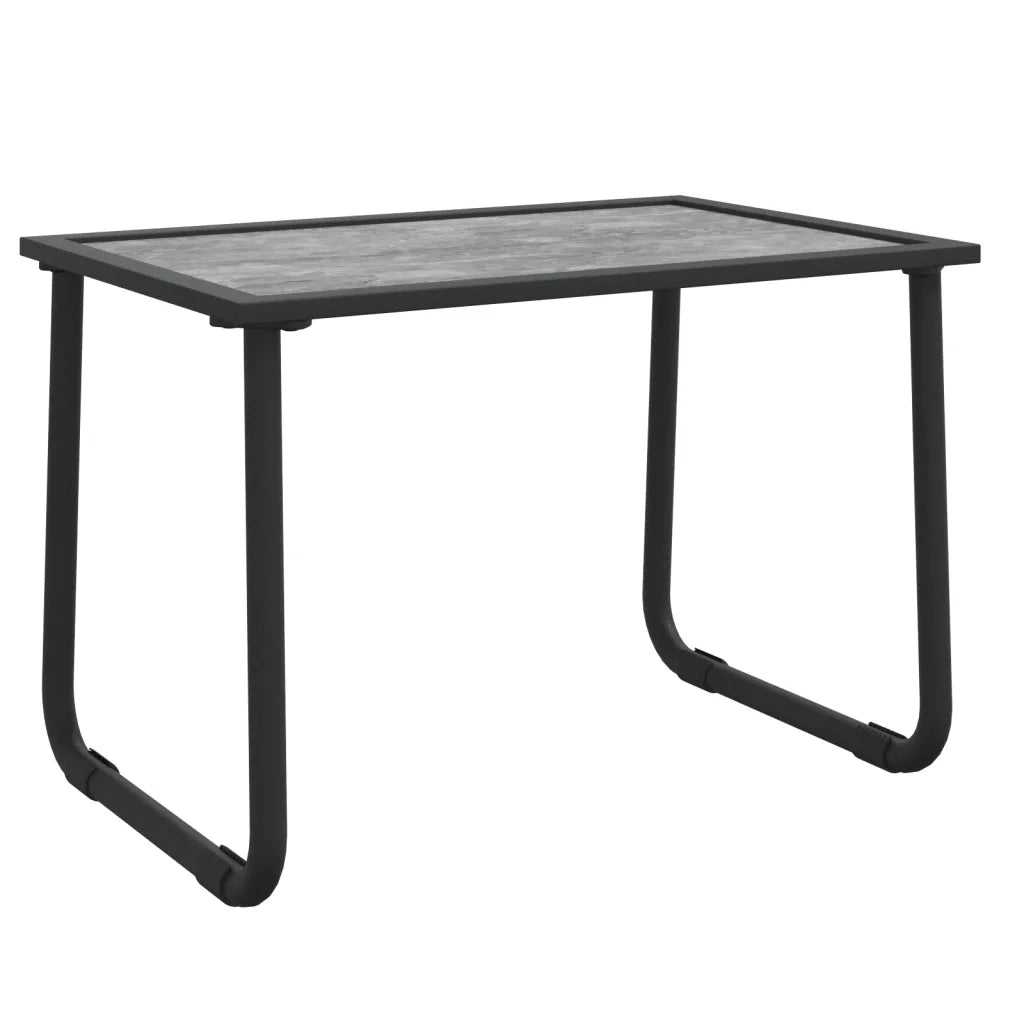 Set Salotto da Giardino 3 pz con Cuscini in Acciaio Antracite 364107