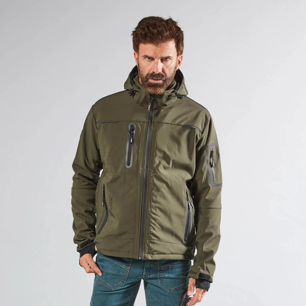 U-Power GIACCA SOFTSHELL SPACE Col. Verde  Mis. XXL