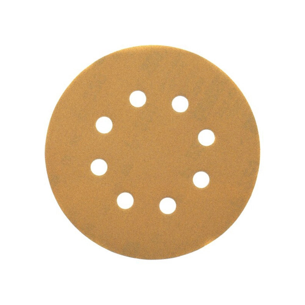 Dewalt 10pz da 125mm disco abrasivo per levigatrice con velcro, grana 320