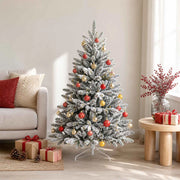 Set di Palline di Natale 72 pz Oro e Rosso Ø 3 cm Plastica 42053247
