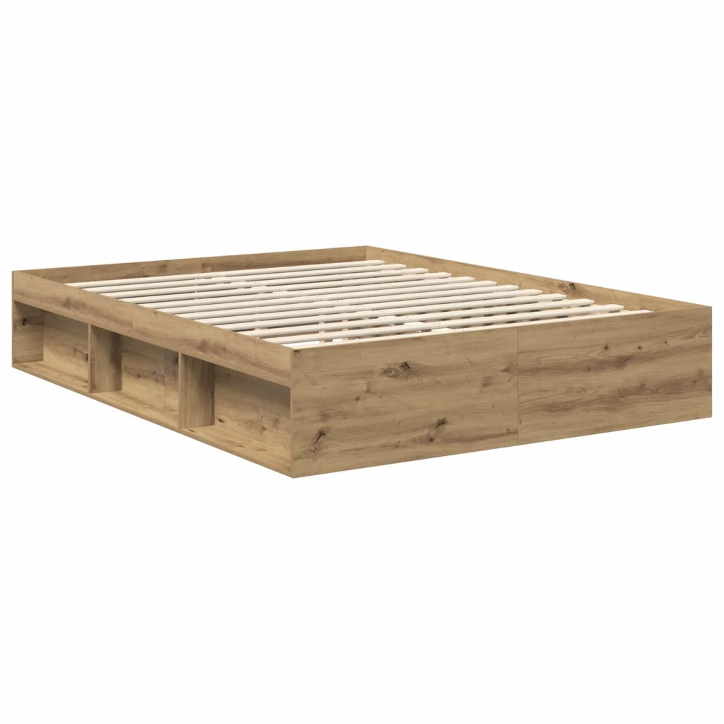Struttura del letto-Giroletto Rovere Artigianale 150 x 200 cm 657620