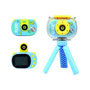 Fotocamera compatta ods 35922 radiocom click! 3 blue e yellow