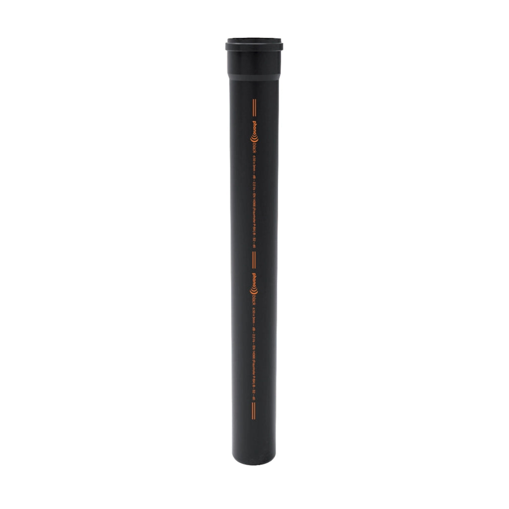 TUBO PHONO BLACK 1 BICCHIERE- Diam. 90 lungh. 1000- NICOL- pezzi 1