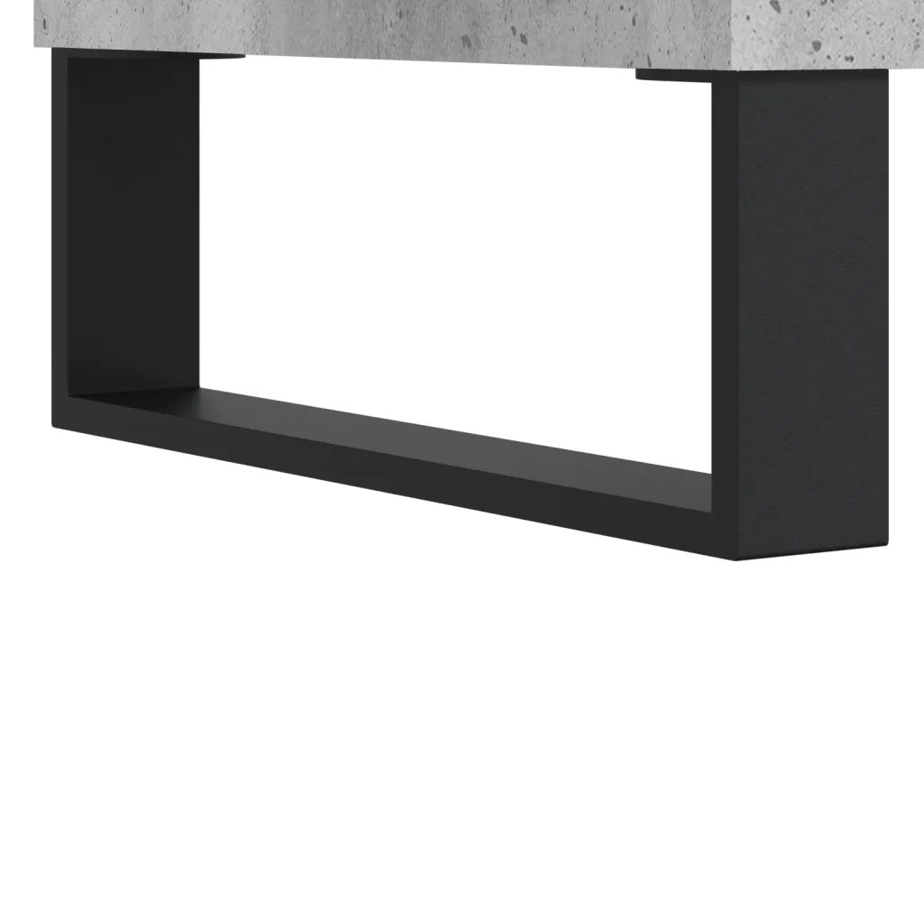 Mobile per TV | Armadietto TV | Mobile Porta TV Grigio Cemento 100x34,5x44,5 cm Legno Multistrato