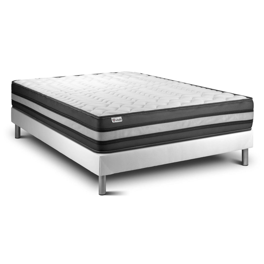 Set materasso e base 200x200 cm - Vital Power Zen