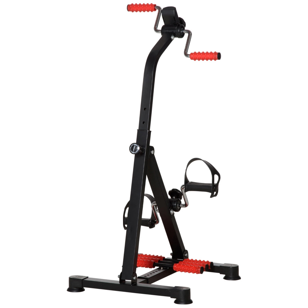 Bicicletta da riabilitazione per braccia e gambe con regolazione altezza e larghezza ¨C zephmum ¨C nero