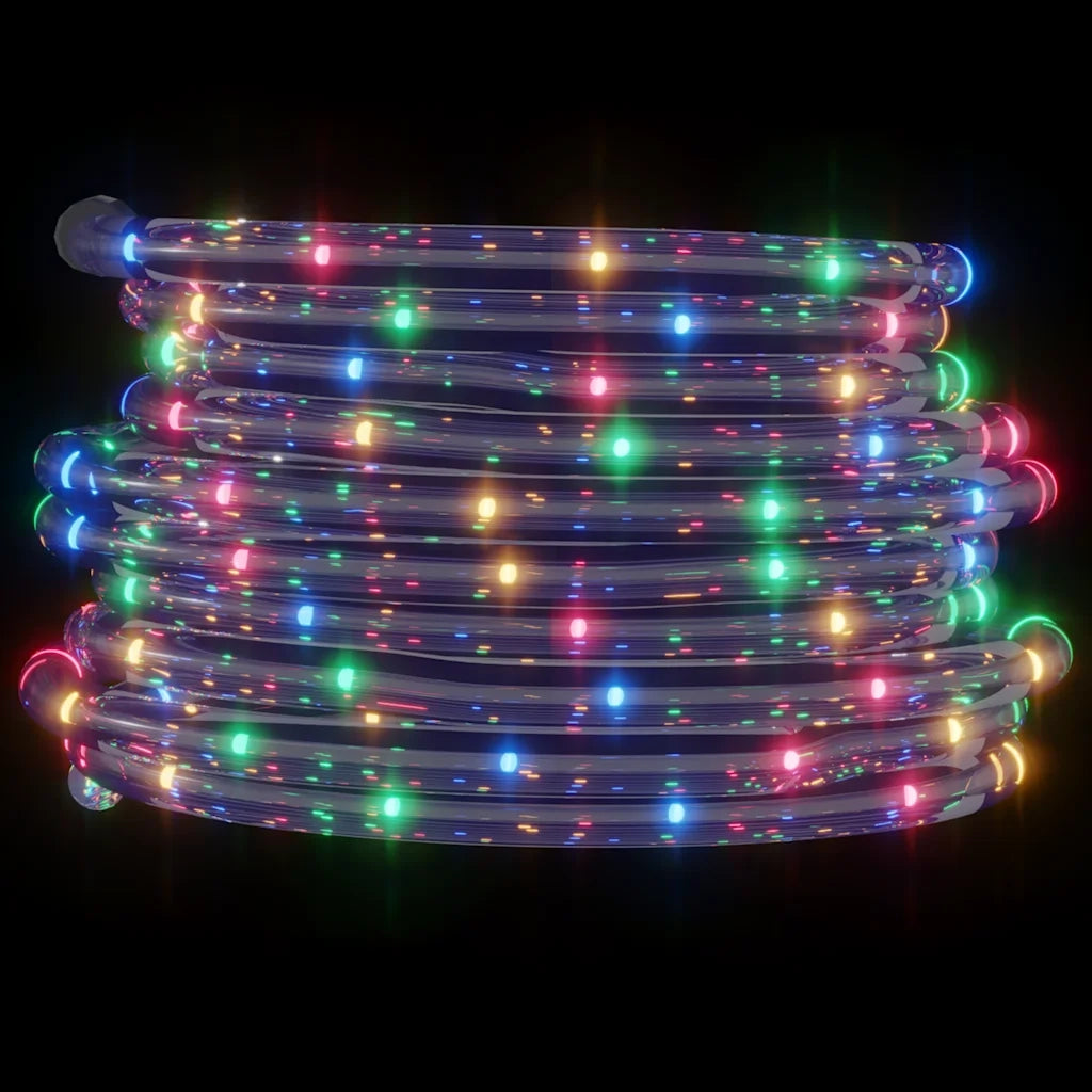 Stringa di Luci con 120 LED Multicolore 5 m in PVC 343314