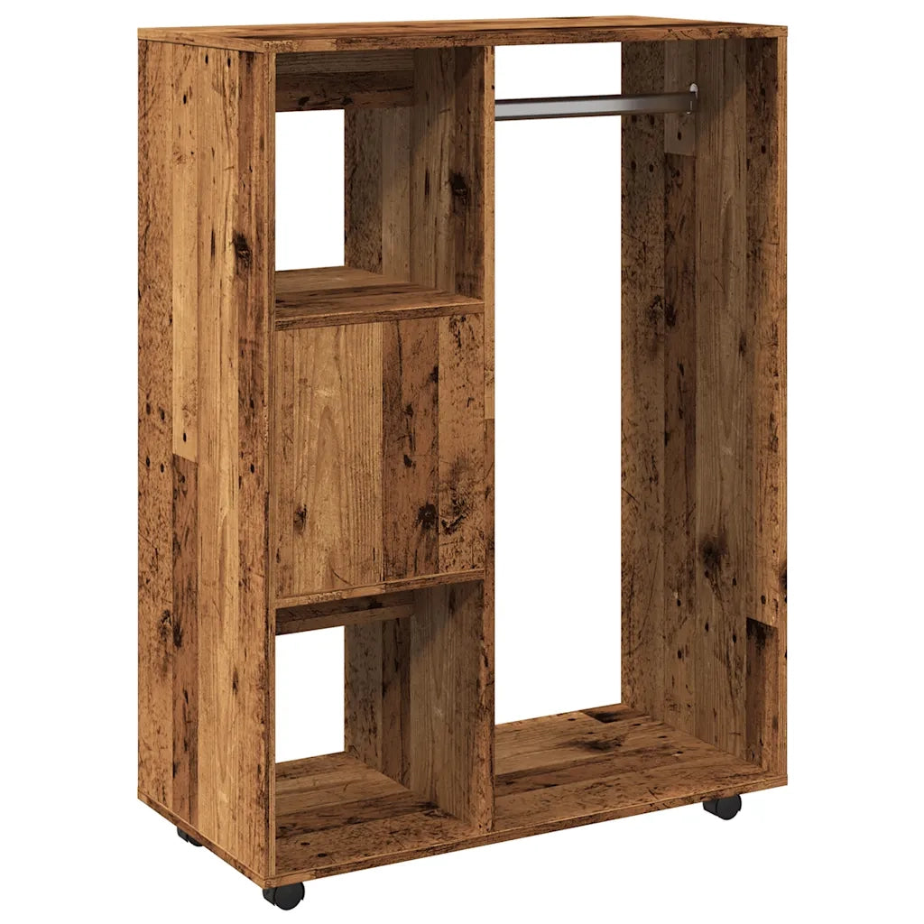 Armadio Legno Antico 80x40x110 cm in Legno Multistrato CFW9708611