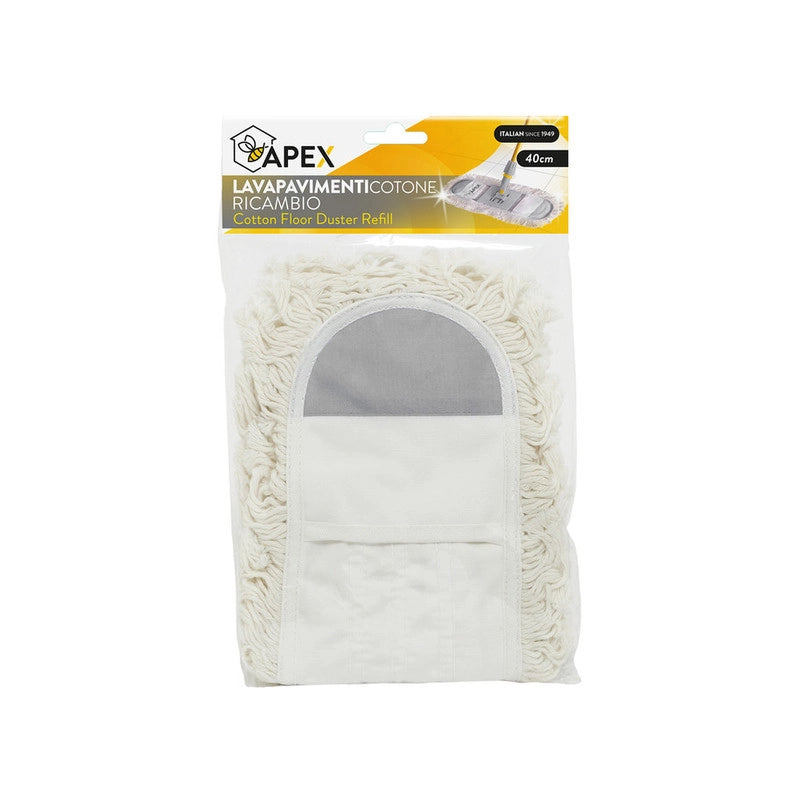 MOP MAXI COTONE CM.40 RICAMBIO- APEX- 1,0 pz